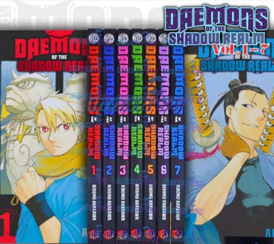 Daemons of the Shadow Realm Vol 1-7 Manga English Full Set New by ...