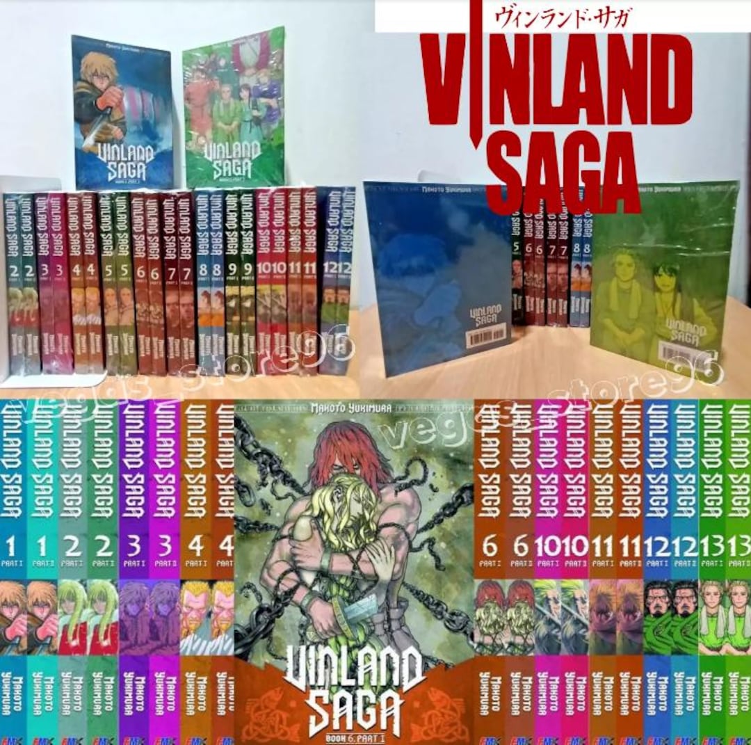 Vinland Saga Manga Vol 1-13 Full Set English Comic Books New by Makoto