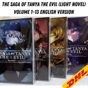 Die Saga Von Tanya The Evil Light Novel Englisch Vol. 1-13 Komplette Set von Carlo Zen Versandkostenfrei