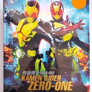DVD Kamen Rider Zero-One Vol. 1-45 End + 4 Movies English Subtitle Region 0 FREE SHIPPING