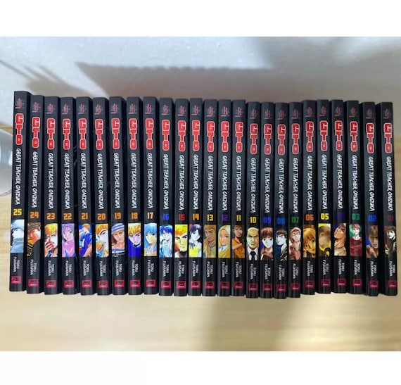 Great Teacher Onizuka GTO Manga Complete Set Volume 1-25 English