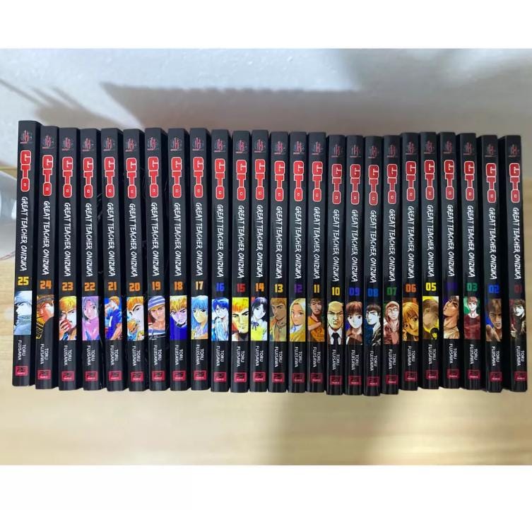 Great Teacher Onizuka GTO Manga Complete Set Volume 1-25 English