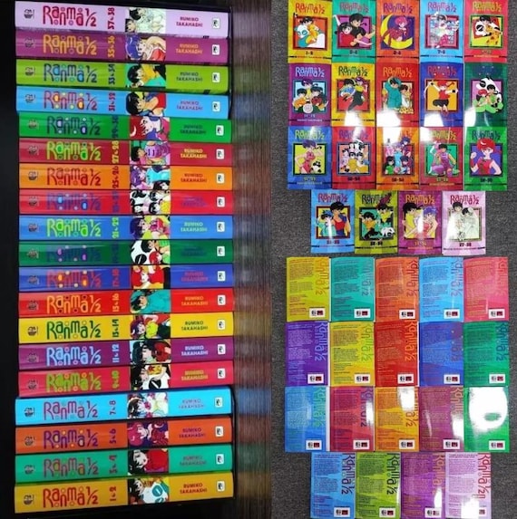 Ranma 1/2 Manga (full Set) Volume 1-38 by Rumiko Takahashi English