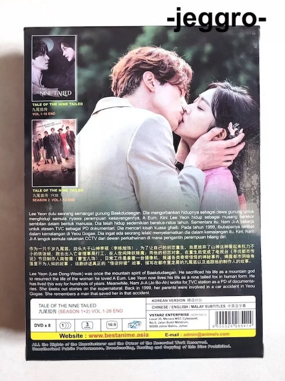 Korean Drama DVD Tale of the Nine Tailed Season 1+2 1938 English