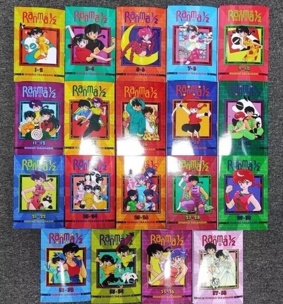 Ranma 1/2 Manga (full Set) Volume 1-38 by Rumiko Takahashi English