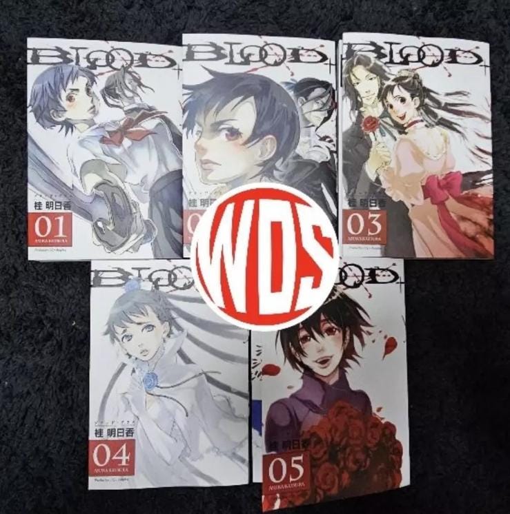 Blood + Plus Manga English Version Comic Book Volume 1-5 (END) by