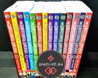 The Quintessentials Quintuplets Manga Vol 1-14 English Full Set Fast Shipping