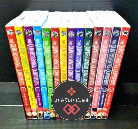 The Quintessentials Quintuplets Manga Vol 1-14 English Full Set