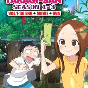 アニメ DVD からかい上手の高木さん COMPLETE シーズン 1-3 + 劇場版 + OVA 英語