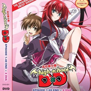 Anime DVD~Uncut~English Dubbed~High School DxD Season 1-4(1-49End+4 OVA) + Gift All Region Free Shipping