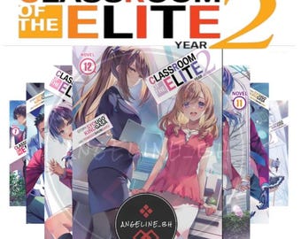 Neues Klassenzimmer der Elite Jahr 2, zweites Jahr (Light Novel) Band 1-12.5 Englische Version Schneller Versand