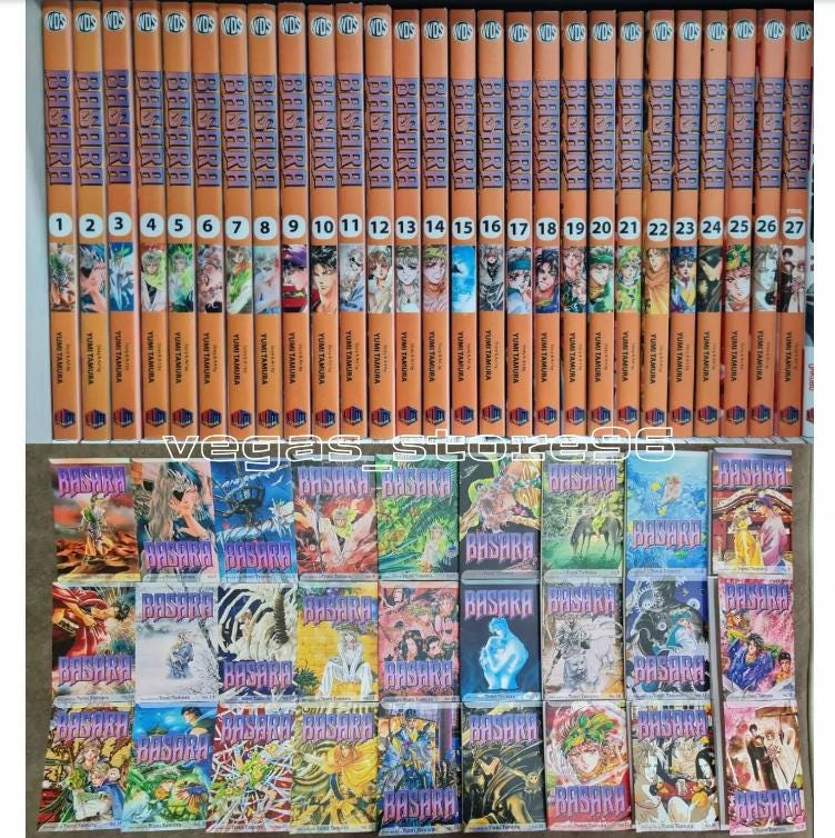 BASARA Manga Volume 1-27 (END) English Version Comic Book