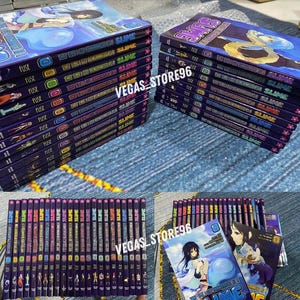That Time I Got Reincarnated As A Slime Manga Full Set Vol. 1-24 English Version Fast Shipping