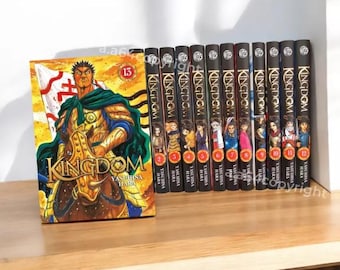 原泰久著『キングダム』(1-13巻)英語版コミック全巻セット 迅速発送