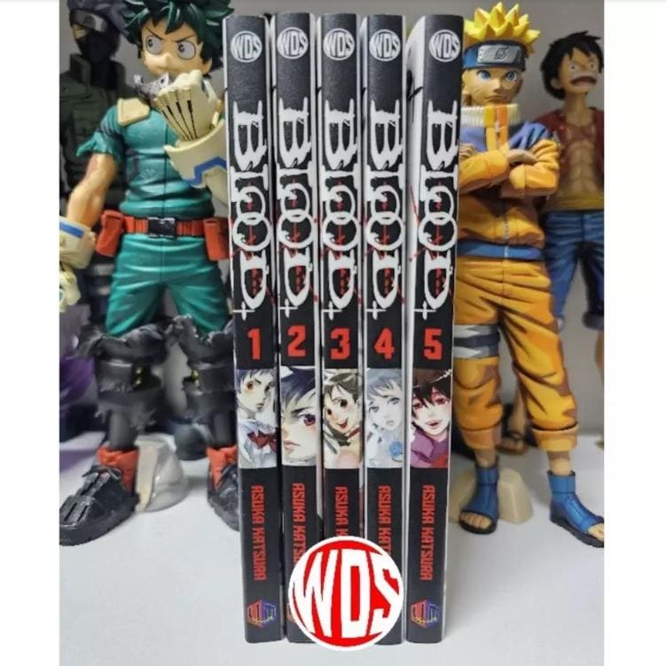 Blood + Plus Manga English Version Comic Book Volume 1-5 (END) by