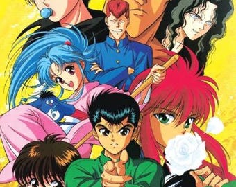 DVD Anime YuYu Serie COMPLETA + 2 Películas + Especial + Serie Live Action Subtítulos en inglés Todas las regiones Envío gratis