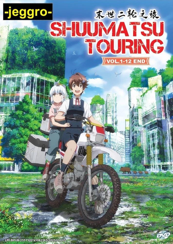 Anime DVD Shuumatsu Touring Vol. 1-12 End English Subtitle Region