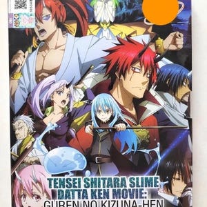 Anime DVD Tensei shitara Slime Datta Ken Movie: Guren no Kizuna-hen English Dubbed All Region Free Shipping