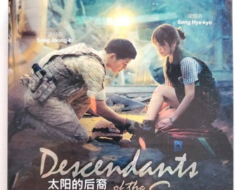 新しいDVD韓国ドラマシリーズ太陽の末裔(第1-16巻終了)+ 3つの特別な 新しいDVD韓国ドラマシリーズ太陽の末裔(第1-16巻終了)+ 3つの特別な