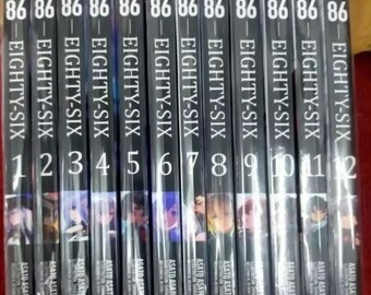 86 Light Novel Full Set Vol. 1-12 English Version (NEW) Fast