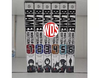 Blame! Master Edition Vol 1–6 English Manga Complete Comics Set