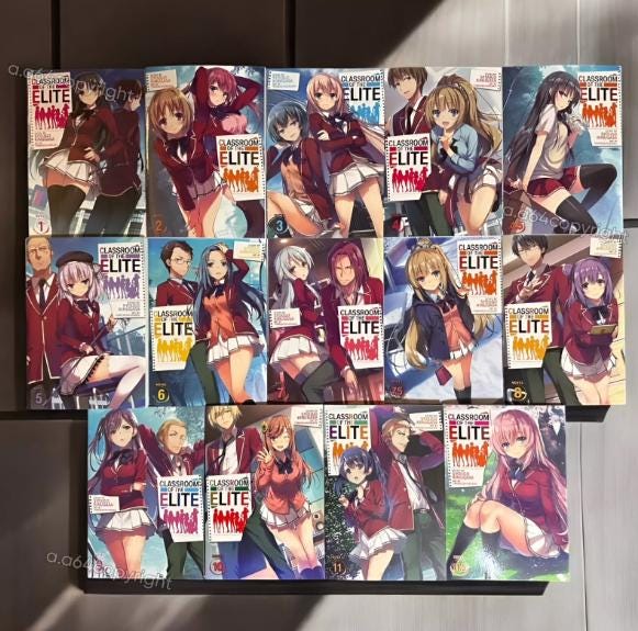 New Classroom of the Elite 1st Year (light Novel) Vol 1-11.5