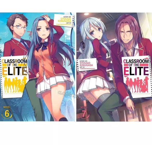 New Classroom of the Elite 1st Year (light Novel) Vol 1-11.5