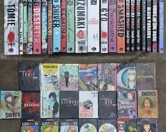 JUNJI ITO Story Collection Manga English Comic Full Set Vol 19-24 NEW (Set 6) Fast Shipping