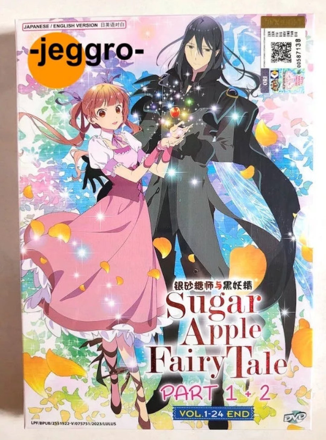 Anime DVD Sugar Apple Fairy Tale Part 1+2 1-24 End English