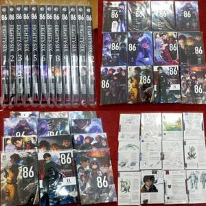 86 Light Novel Komplettes Set Vol. 1-12 Englische Version (NEW) Schneller Versand
