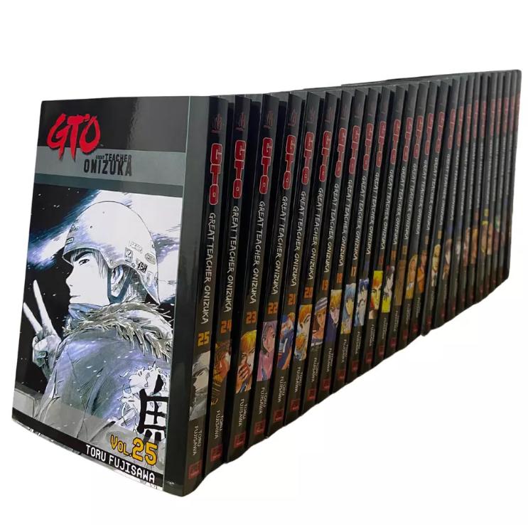 Great Teacher Onizuka GTO Manga Complete Set Volume 1-25 English Great Teacher Onizuka GTO Manga Complete Set Volume 1-25 English
