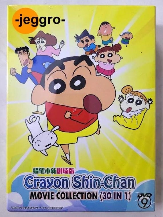 DVD Crayon Shin-chan Movie Collection (30 in 1) English DVD Crayon Shin-chan Movie Collection (30 in 1) English
