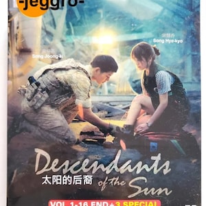 koreanisches Drama DVD Descendants of The Sun 2016 16 Folgen + 3 spezielle englische Unterschriften