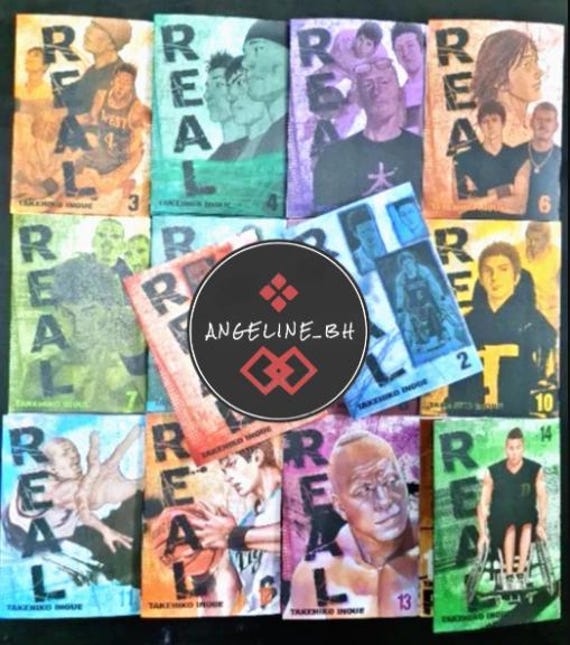Real Manga Volume 1-15 English Version Full Set by Takehiko Inoue