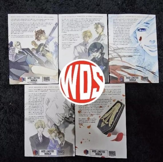 Blood + Plus Manga English Version Comic Book Volume 1-5 (END) by