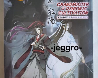 Anime DVD Grandmaster of Demonic Cultivation Staffel 1-3 Vol. 1-35 Ende Englische Texte