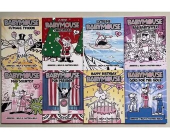 Babymouse Series by Jennifer Holm 20 Books Collection Complete Set