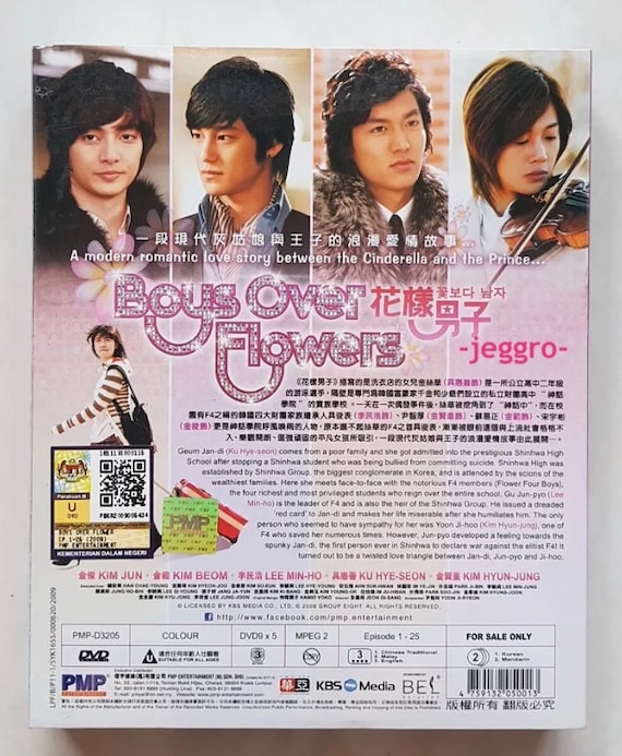 Korean Drama DVD Boys Over Flowers (2009) Good English Subtitle