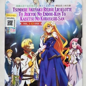 Anime DVD Endo and Kobayashi Live! The Latest on Tsundere Villainess Lieselotte Vol 1-12 English Subtitle All Region Free Shipping