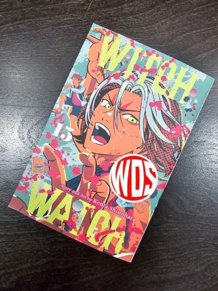 Witch Watch Manga English Vol 1-15 Full Set by Kenta Shinohara