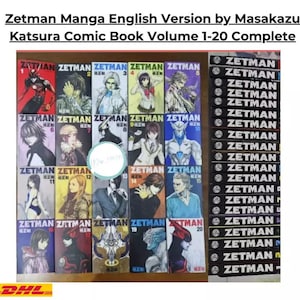 Comic Book Complete Zetman Manga English Version by Masakazu
