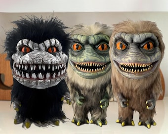 Critters movie replica, horror props, little critter doll inspired replica, horror replica, Critters doll, Gothic home decor, horror decor