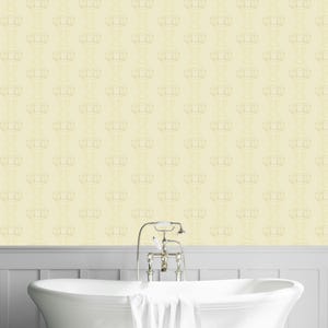 Southern Coastal Crab Wallpaper, Vibrant Nautical Wall Decor in Traditional, Peel and Stick or Pre-Pasted Styles- Beach-Inspired Home Design