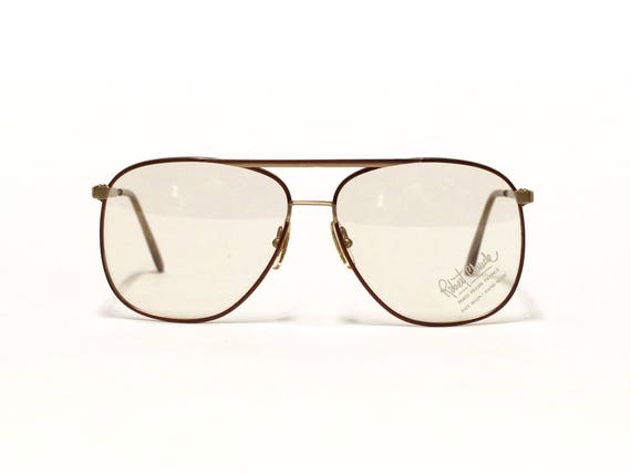 Vintage Aviator Mens Eyeglass frame ROBERT CLAUDE French | Etsy