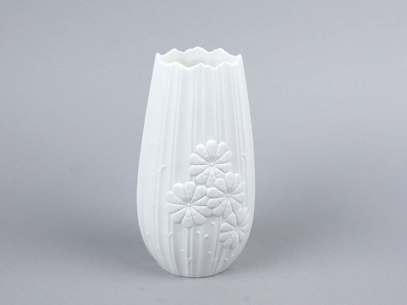 Matte White Kaiser Vase Michaela Frey White Porcelain Vase Etsy