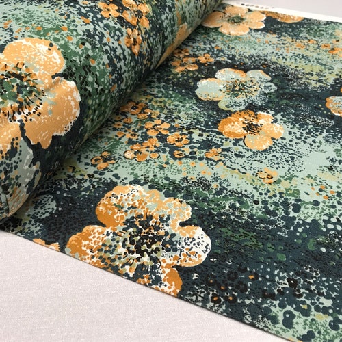 70s Vintage Fabric by the Yard Curtain Fabric Pillowcase Etsy