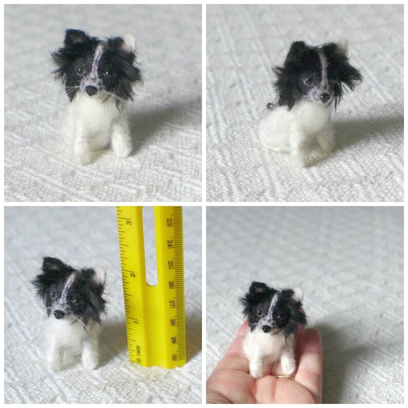 Pet Gift Your Dog as a Cute Pin Gourmet Felted / Custom Needle Etsy