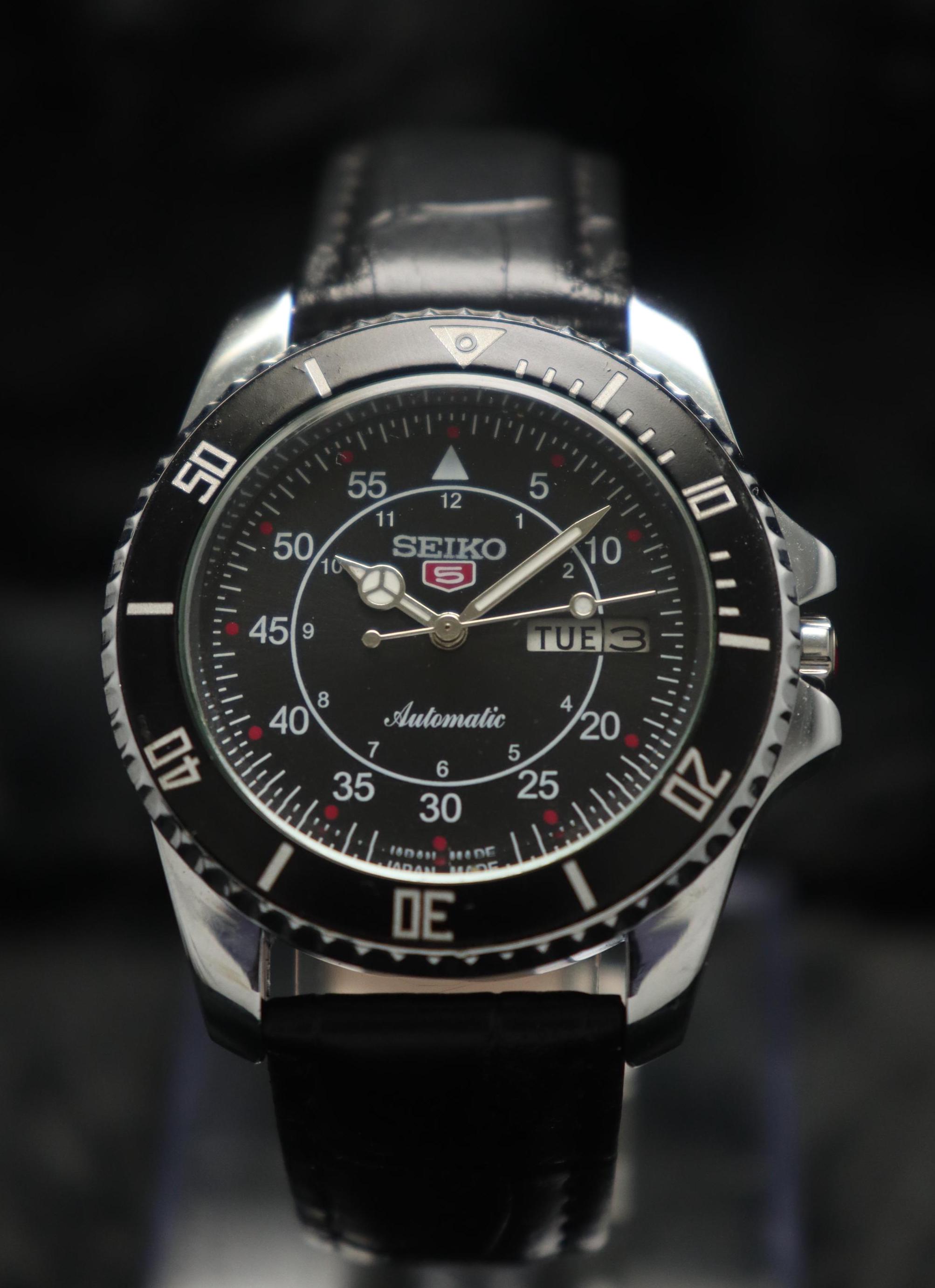 Seiko 5 Sports Style Automatic Movement Cal. 6309 Japan Made Men s Watch. Seiko 5 Automatic Men s Watch. Etsy UK