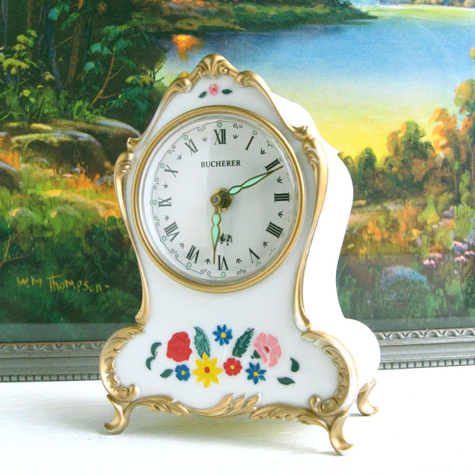 Swiss Musical Alarm Clock....... Bucherer Lador Plays Etsy
