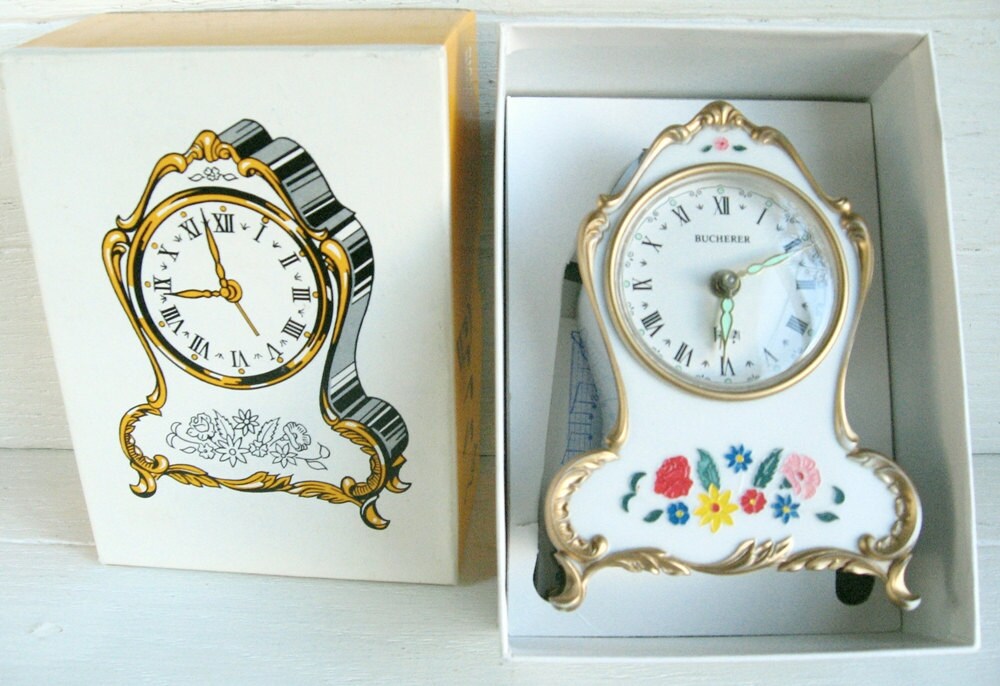 Swiss Musical Alarm Clock....... Bucherer Lador Plays Etsy